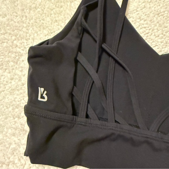 BuffBunny Collection Black Monarch Strappy Sports Bra - Picture 6 of 8